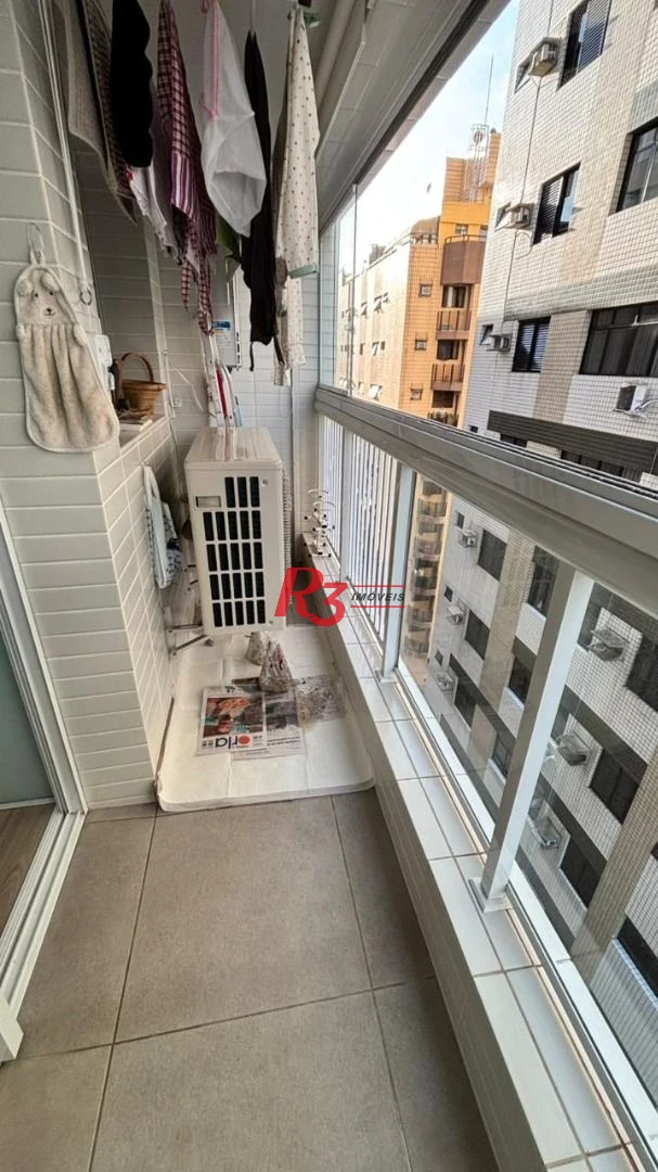 Apartamento com 2 dormitórios à venda, 82 m² por R$ 1.100.000,00 - Aparecida - Santos/SP