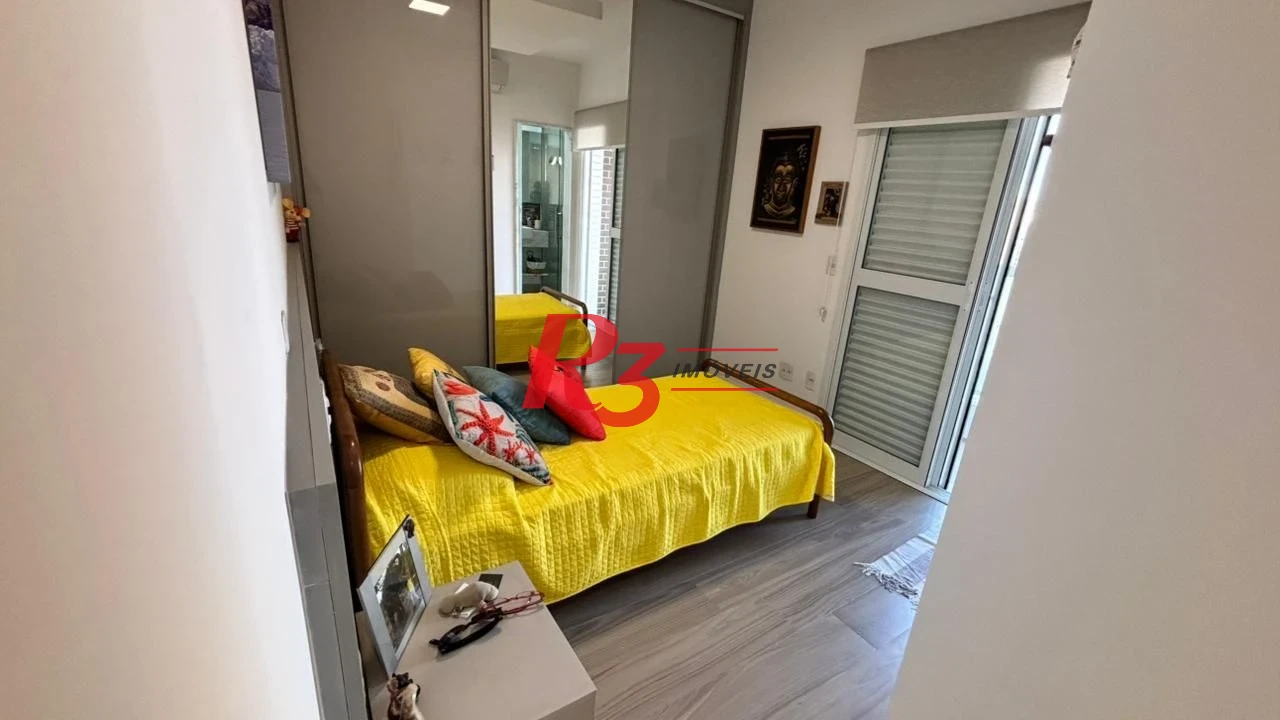 Apartamento com 2 dormitórios à venda, 82 m² por R$ 1.100.000,00 - Aparecida - Santos/SP