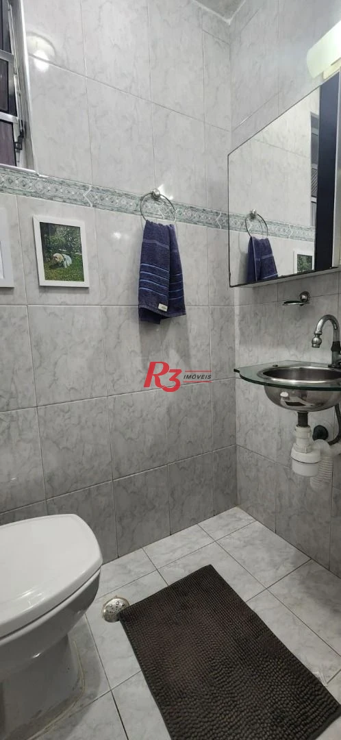 Apartamento com 2 dormitórios à venda, 106 m² por R$ 480.000,00 - Boqueirão - Santos/SP