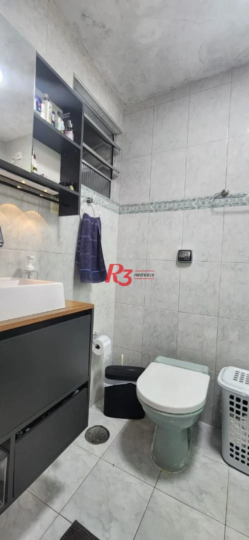 Apartamento com 2 dormitórios à venda, 106 m² por R$ 480.000,00 - Boqueirão - Santos/SP