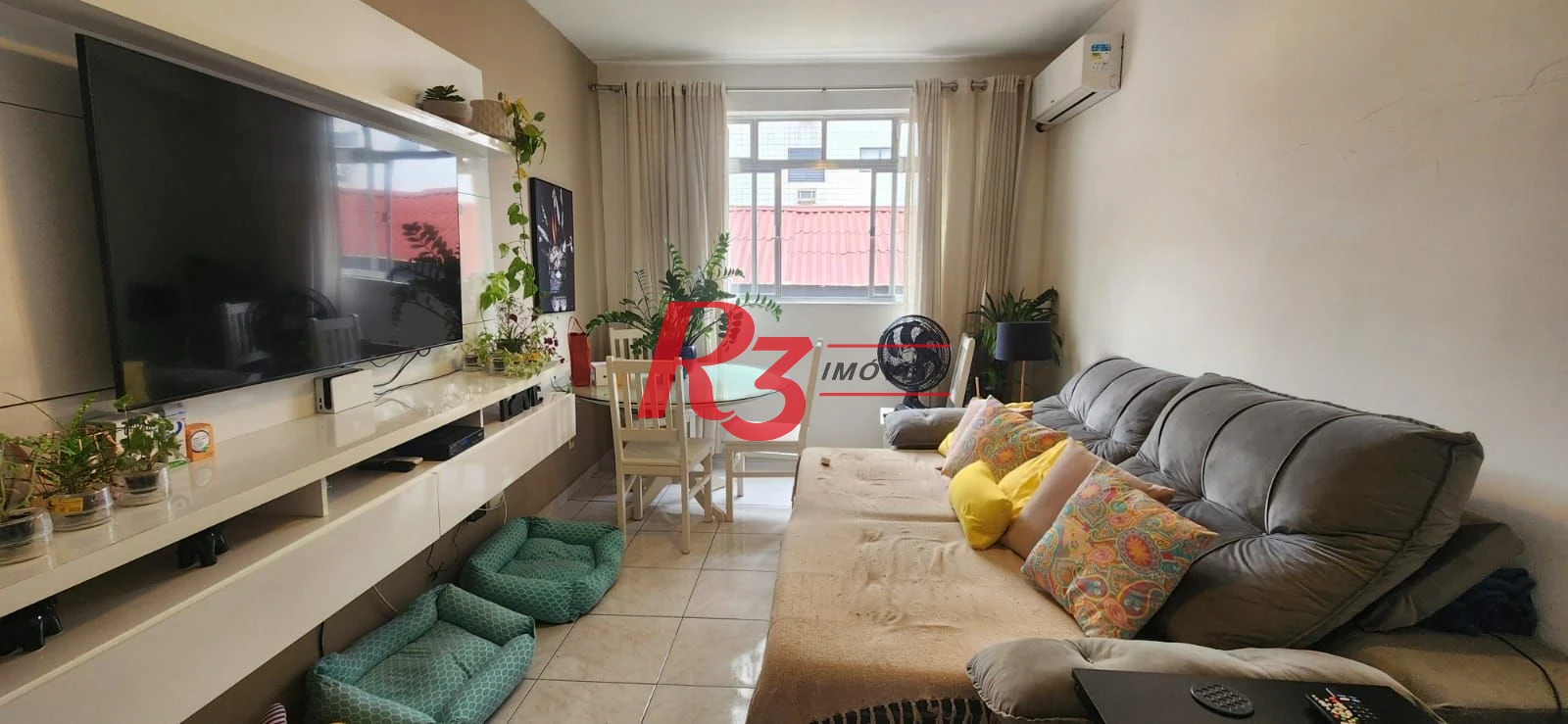 Apartamento com 2 dormitórios à venda, 106 m² por R$ 480.000,00 - Boqueirão - Santos/SP