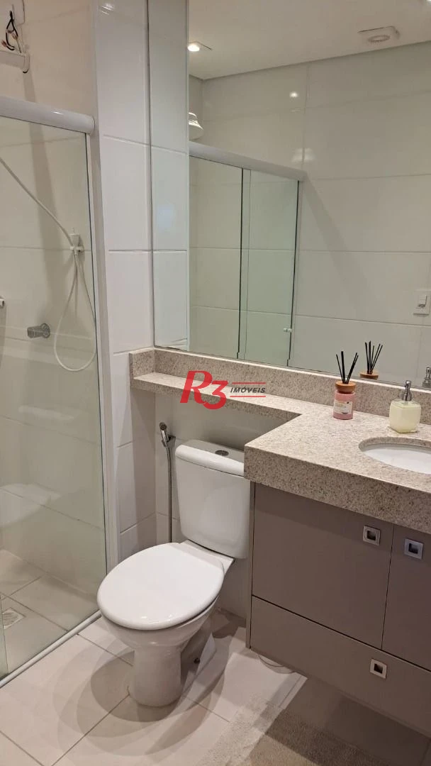 Apartamento com 2 dormitórios à venda, 68 m² por R$ 690.000,00 - Macuco - Santos/SP