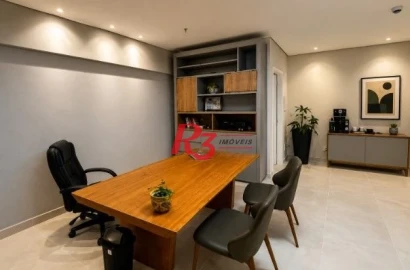 Sala à venda, 42 m² por R$ 350.000,00 - Vila Matias - Santos/SP