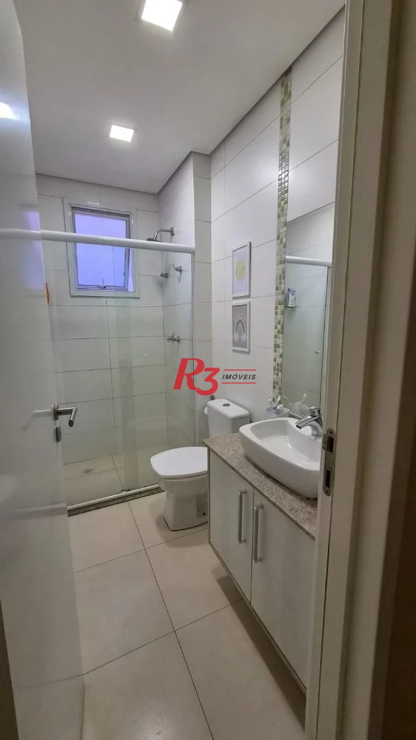 Apartamento com 2 dormitórios à venda, 77 m² por R$ 830.000,00 - Marapé - Santos/SP