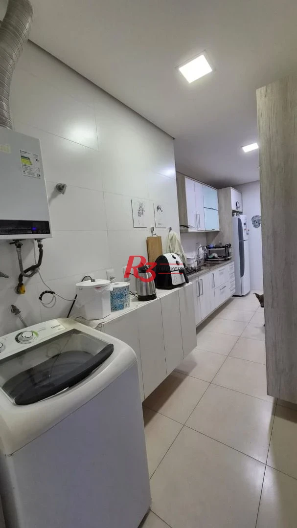 Apartamento com 2 dormitórios à venda, 77 m² por R$ 830.000,00 - Marapé - Santos/SP