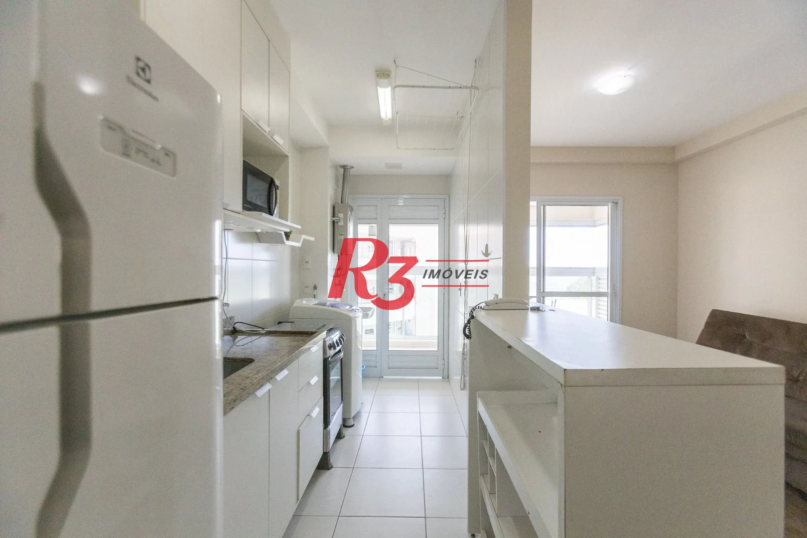 Apartamento para alugar, 45 m² por R$ 4.000,00/mês - José Menino - Santos/SP