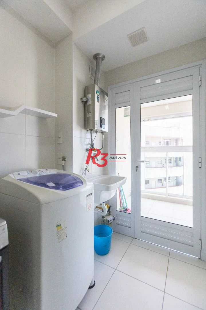 Apartamento para alugar, 45 m² por R$ 4.000,00/mês - José Menino - Santos/SP