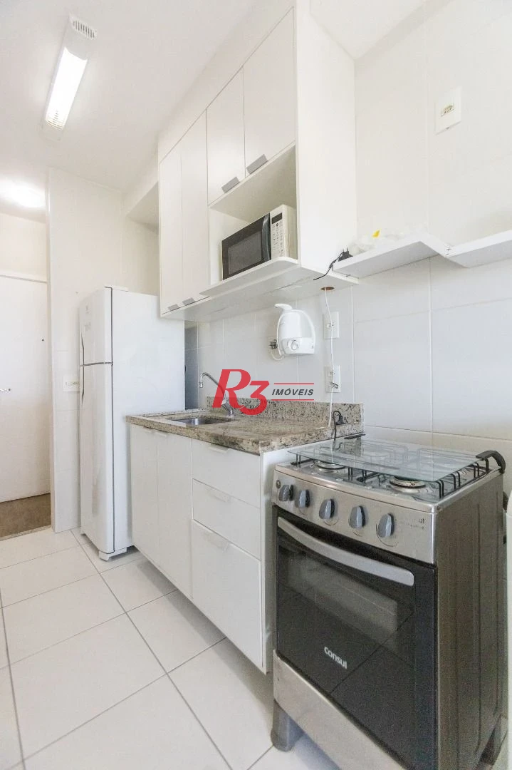 Apartamento para alugar, 45 m² por R$ 4.000,00/mês - José Menino - Santos/SP