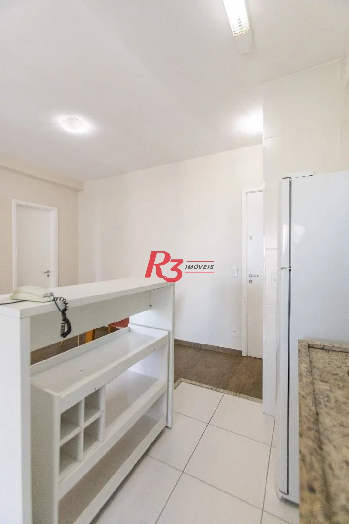 Apartamento para alugar, 45 m² por R$ 4.000,00/mês - José Menino - Santos/SP