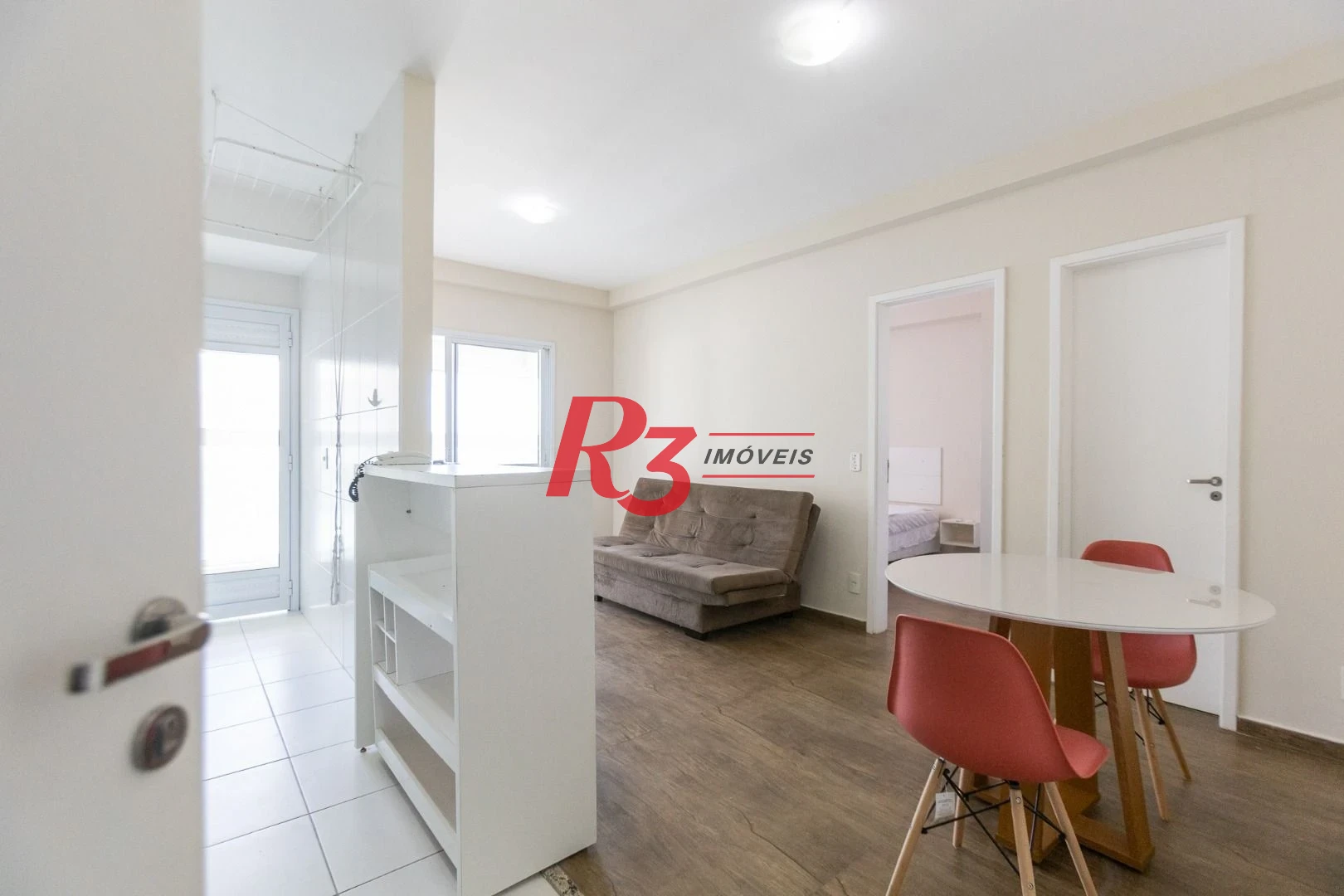 Apartamento para alugar, 45 m² por R$ 4.000,00/mês - José Menino - Santos/SP