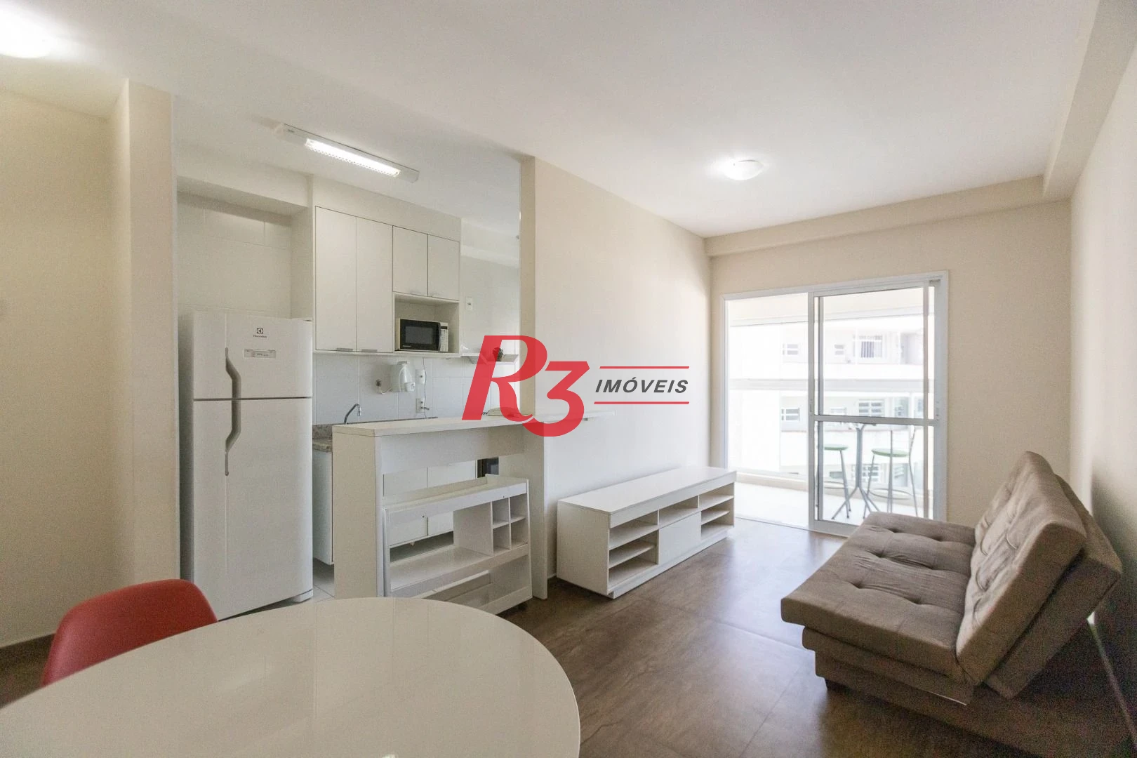 Apartamento para alugar, 45 m² por R$ 4.000,00/mês - José Menino - Santos/SP