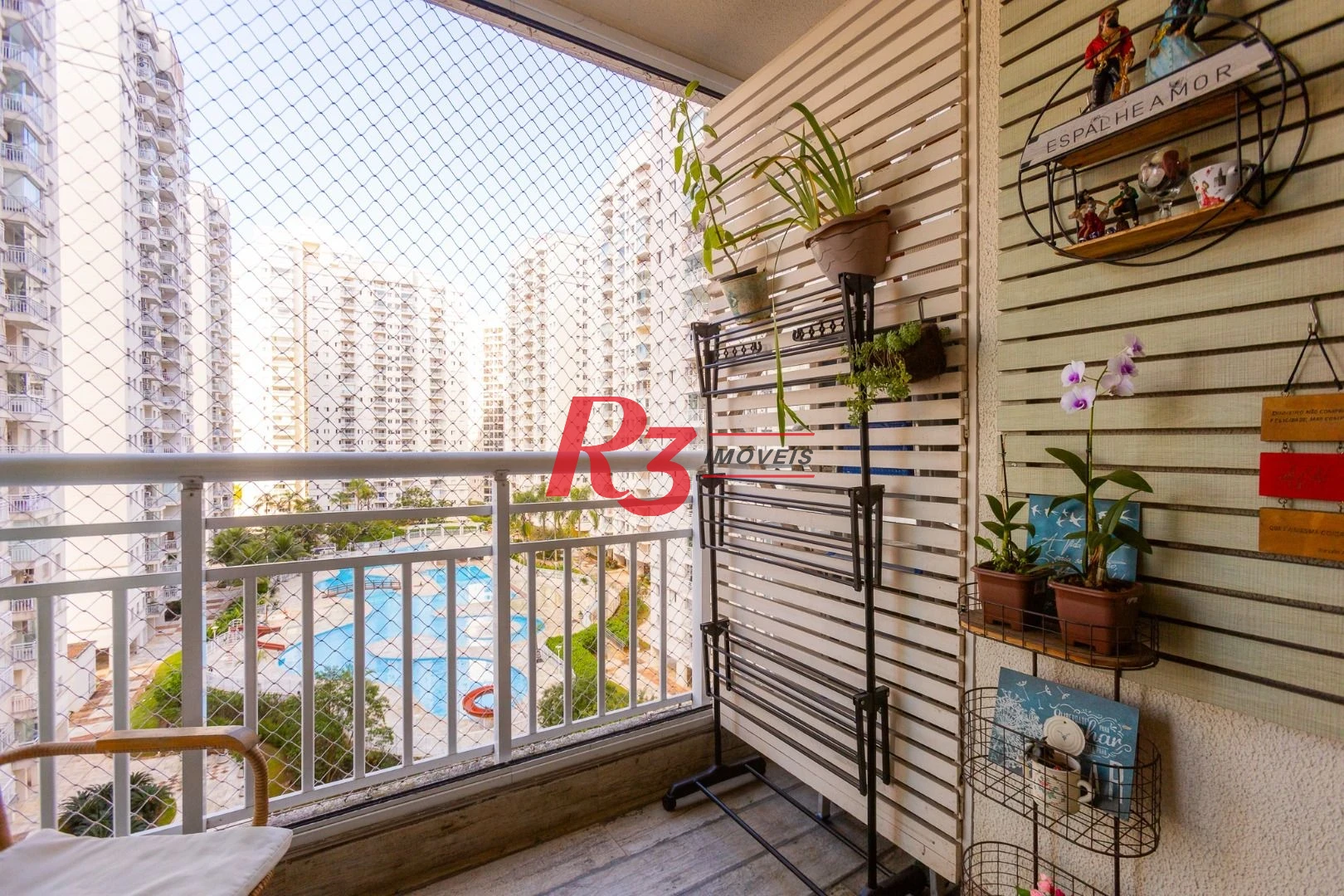Apartamento com 3 dormitórios à venda, 83 m² por R$ 825.000,00 - Marapé - Santos/SP