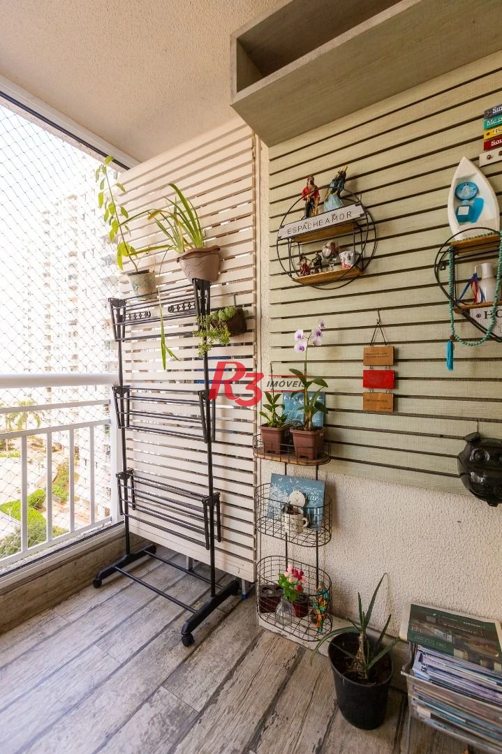 Apartamento com 3 dormitórios à venda, 83 m² por R$ 825.000,00 - Marapé - Santos/SP