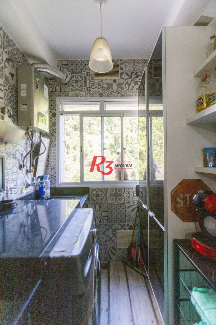 Apartamento com 3 dormitórios à venda, 83 m² por R$ 825.000,00 - Marapé - Santos/SP