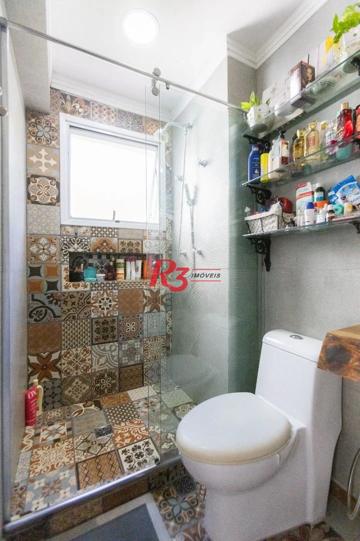 Apartamento com 3 dormitórios à venda, 83 m² por R$ 825.000,00 - Marapé - Santos/SP