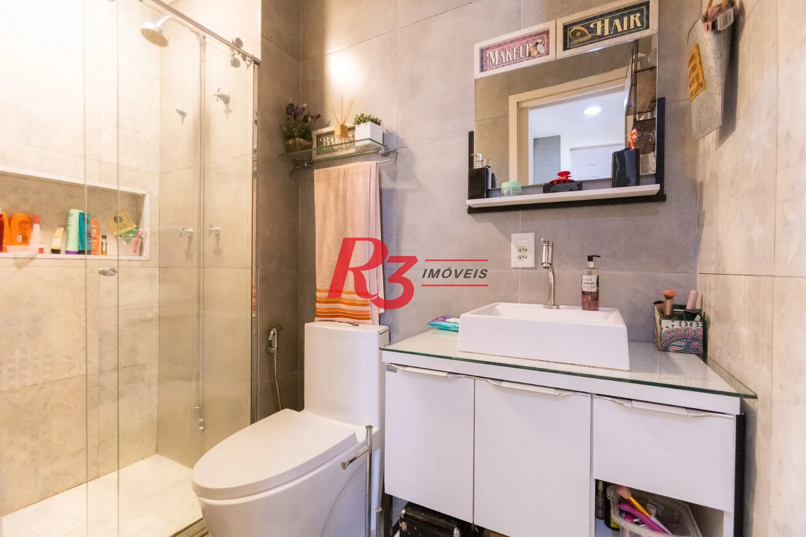 Apartamento com 3 dormitórios à venda, 83 m² por R$ 825.000,00 - Marapé - Santos/SP
