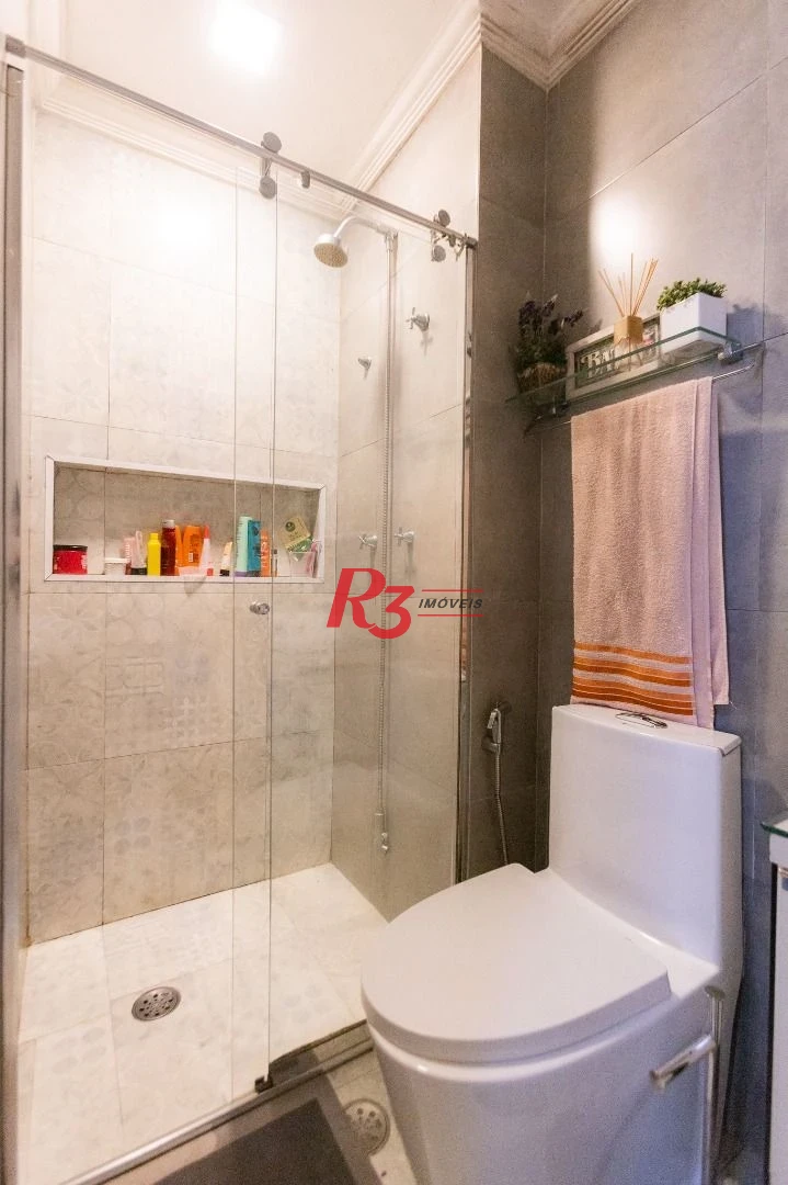 Apartamento com 3 dormitórios à venda, 83 m² por R$ 825.000,00 - Marapé - Santos/SP