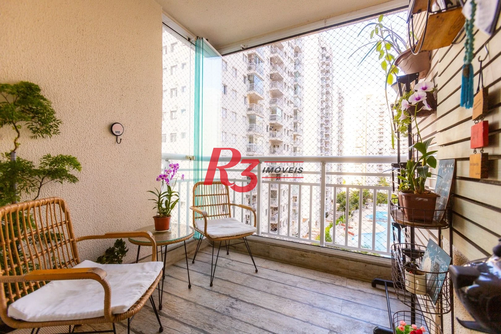 Apartamento com 3 dormitórios à venda, 83 m² por R$ 825.000,00 - Marapé - Santos/SP