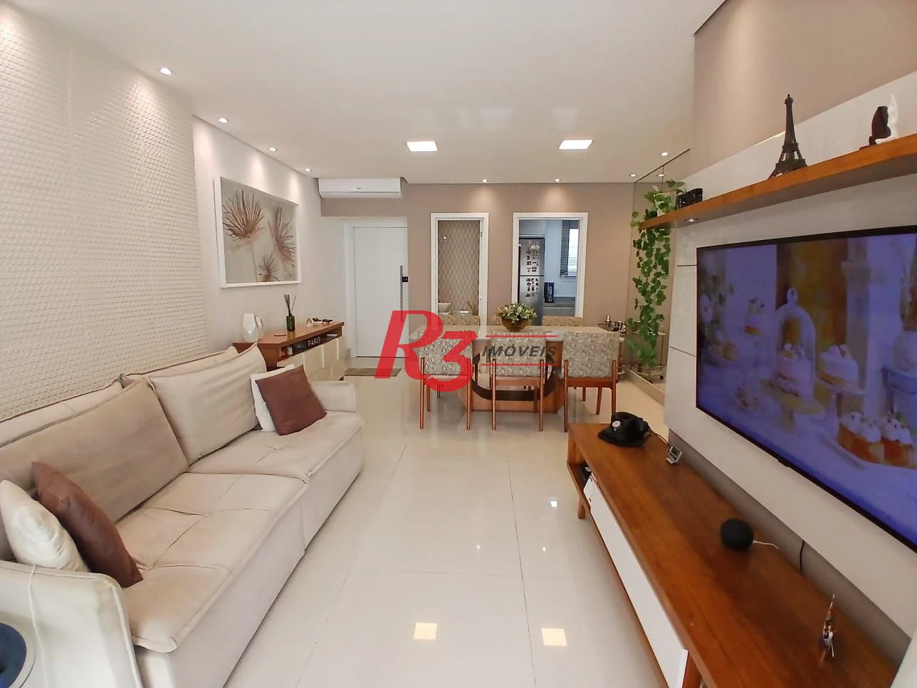 Apartamento com 2 dormitórios à venda, 97 m² por R$ 1.200.000,00 - Canto do Forte - Praia Grande/SP