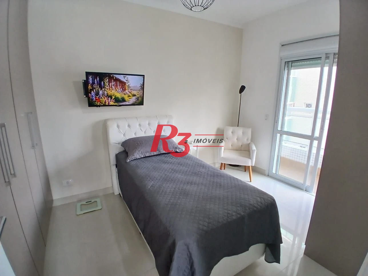 Apartamento com 2 dormitórios à venda, 97 m² por R$ 1.200.000,00 - Canto do Forte - Praia Grande/SP
