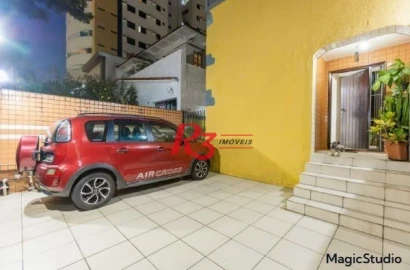 Casa com 3 dormitórios à venda, 178 m² por R$ 1.980.000,00 - Pompéia - Santos/SP