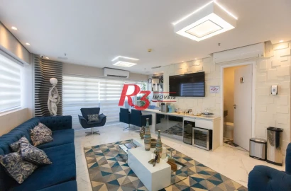 Sala, 190 m² - venda por R$ 2.750.000,00 ou aluguel por R$ 30.000,00/mês - Vila Belmiro - Santos/SP