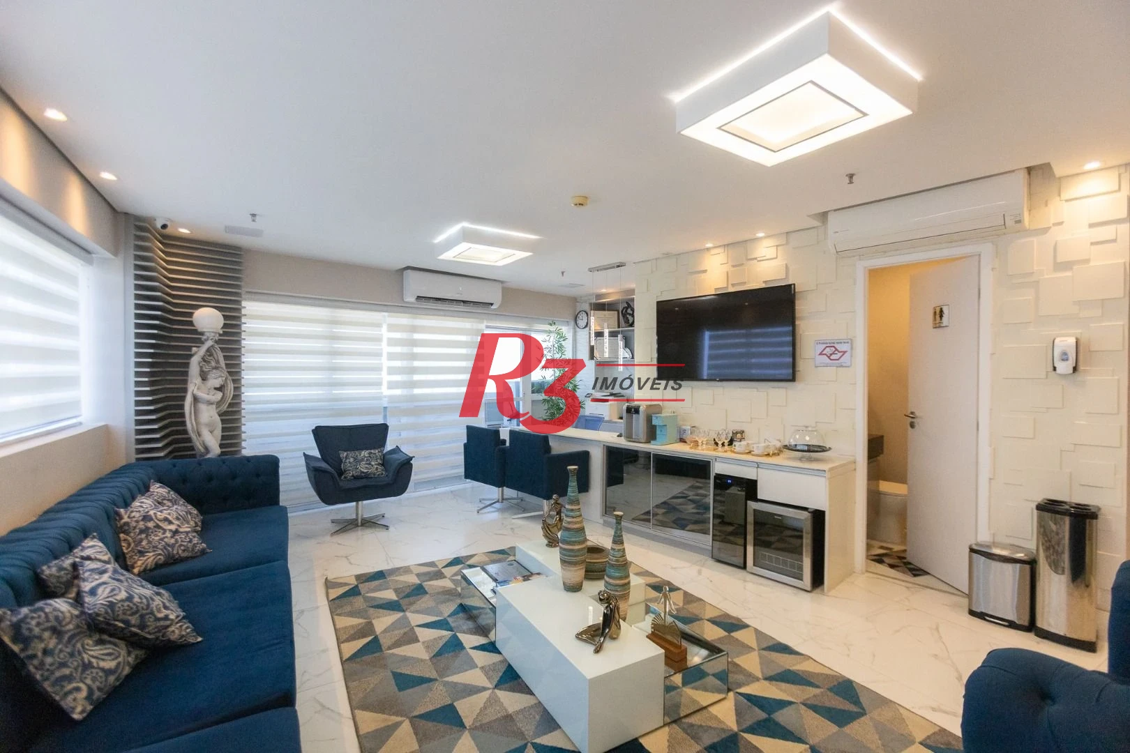 Sala, 190 m² - venda por R$ 2.750.000,00 ou aluguel por R$ 30.000,00/mês - Vila Belmiro - Santos/SP
