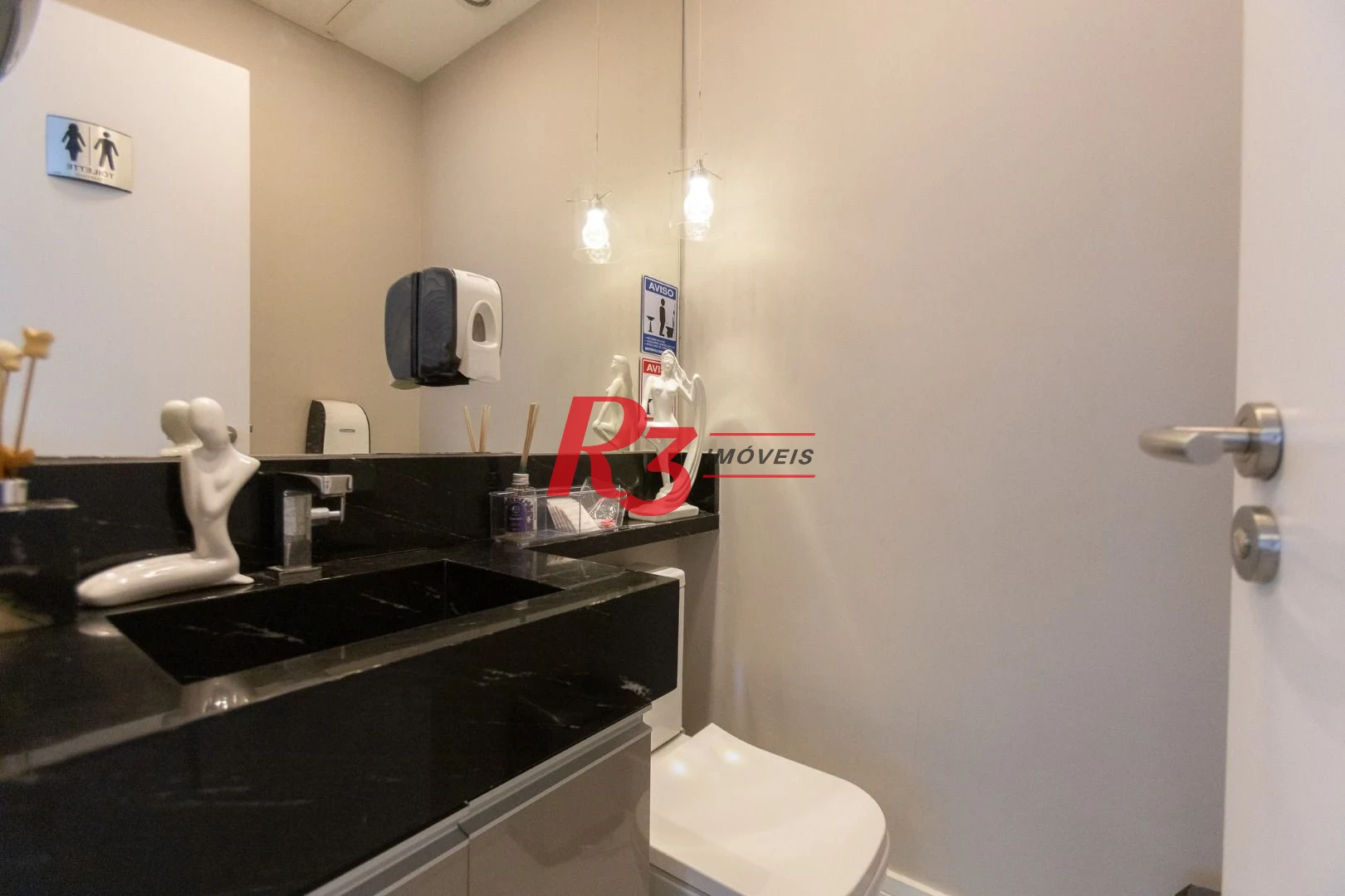 Sala, 190 m² - venda por R$ 2.750.000,00 ou aluguel por R$ 30.000,00/mês - Vila Belmiro - Santos/SP