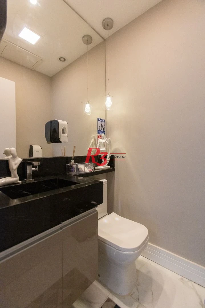 Sala, 190 m² - venda por R$ 2.750.000,00 ou aluguel por R$ 30.000,00/mês - Vila Belmiro - Santos/SP