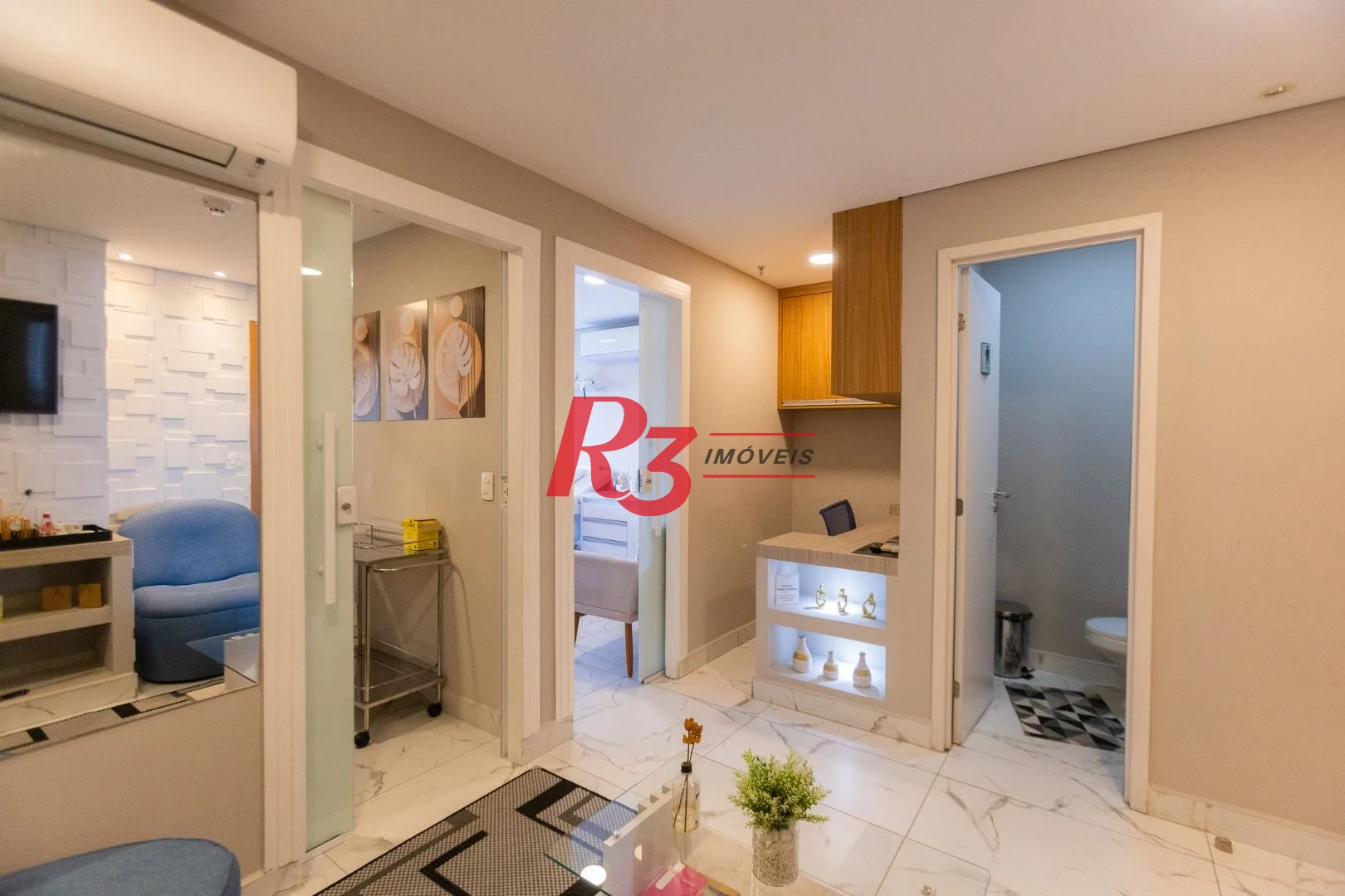 Sala, 190 m² - venda por R$ 2.750.000,00 ou aluguel por R$ 30.000,00/mês - Vila Belmiro - Santos/SP