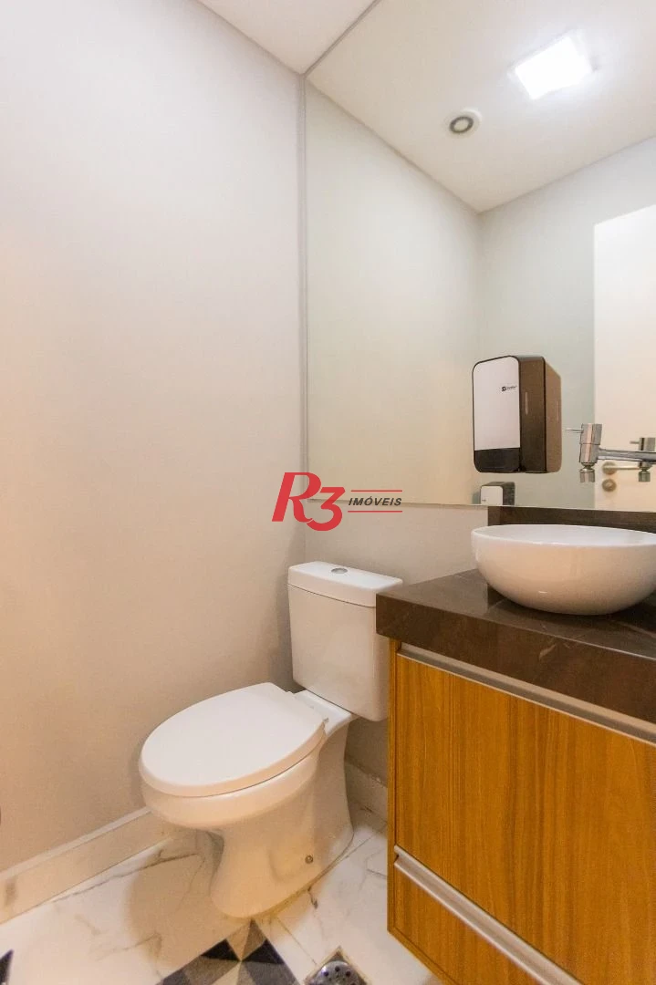 Sala, 190 m² - venda por R$ 2.750.000,00 ou aluguel por R$ 30.000,00/mês - Vila Belmiro - Santos/SP
