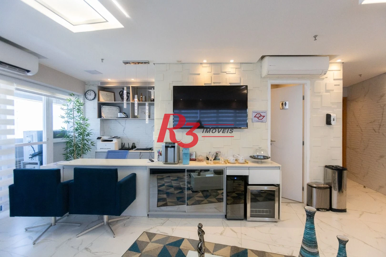 Sala, 190 m² - venda por R$ 2.750.000,00 ou aluguel por R$ 30.000,00/mês - Vila Belmiro - Santos/SP