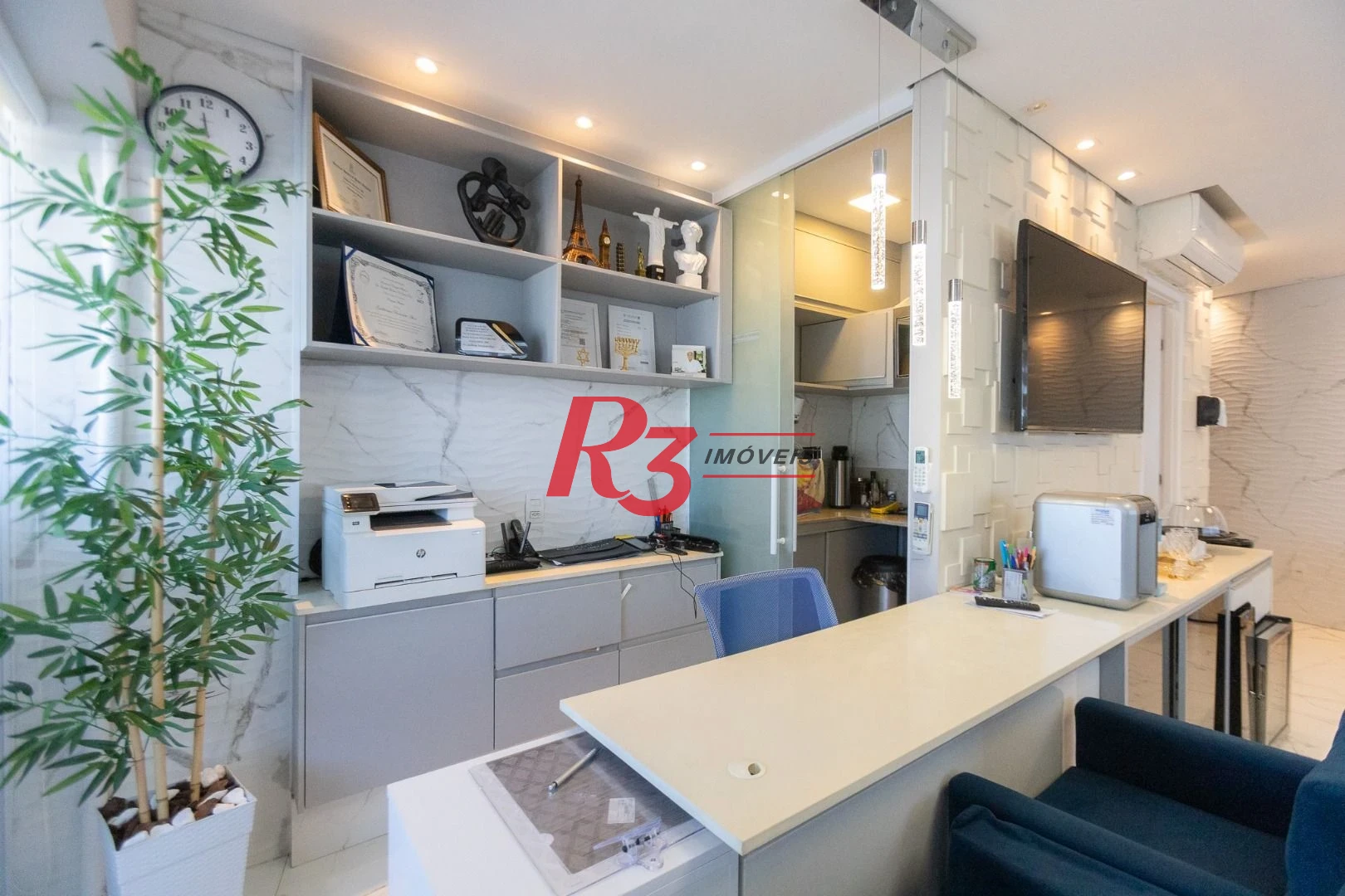 Sala, 190 m² - venda por R$ 2.750.000,00 ou aluguel por R$ 30.000,00/mês - Vila Belmiro - Santos/SP