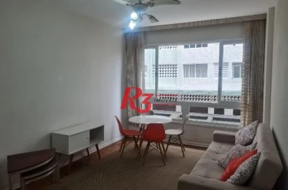 Apartamento à venda, 60 m² por R$ 445.000,00 - Embaré - Santos/SP