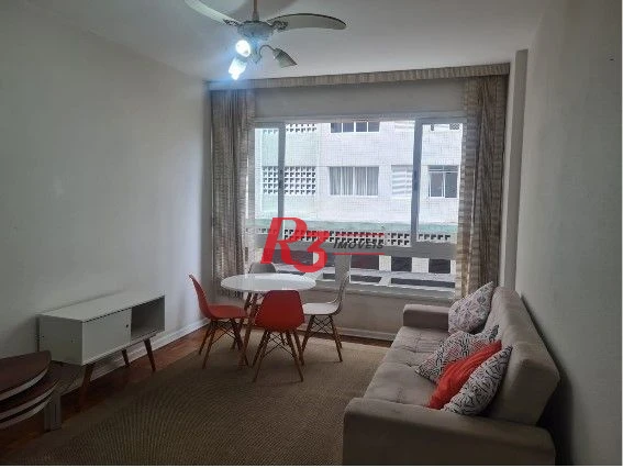 Apartamento à venda, 60 m² por R$ 445.000,00 - Embaré - Santos/SP