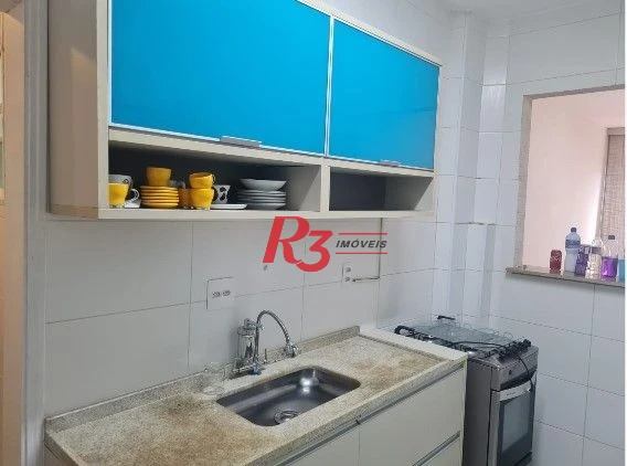 Apartamento à venda, 60 m² por R$ 445.000,00 - Embaré - Santos/SP