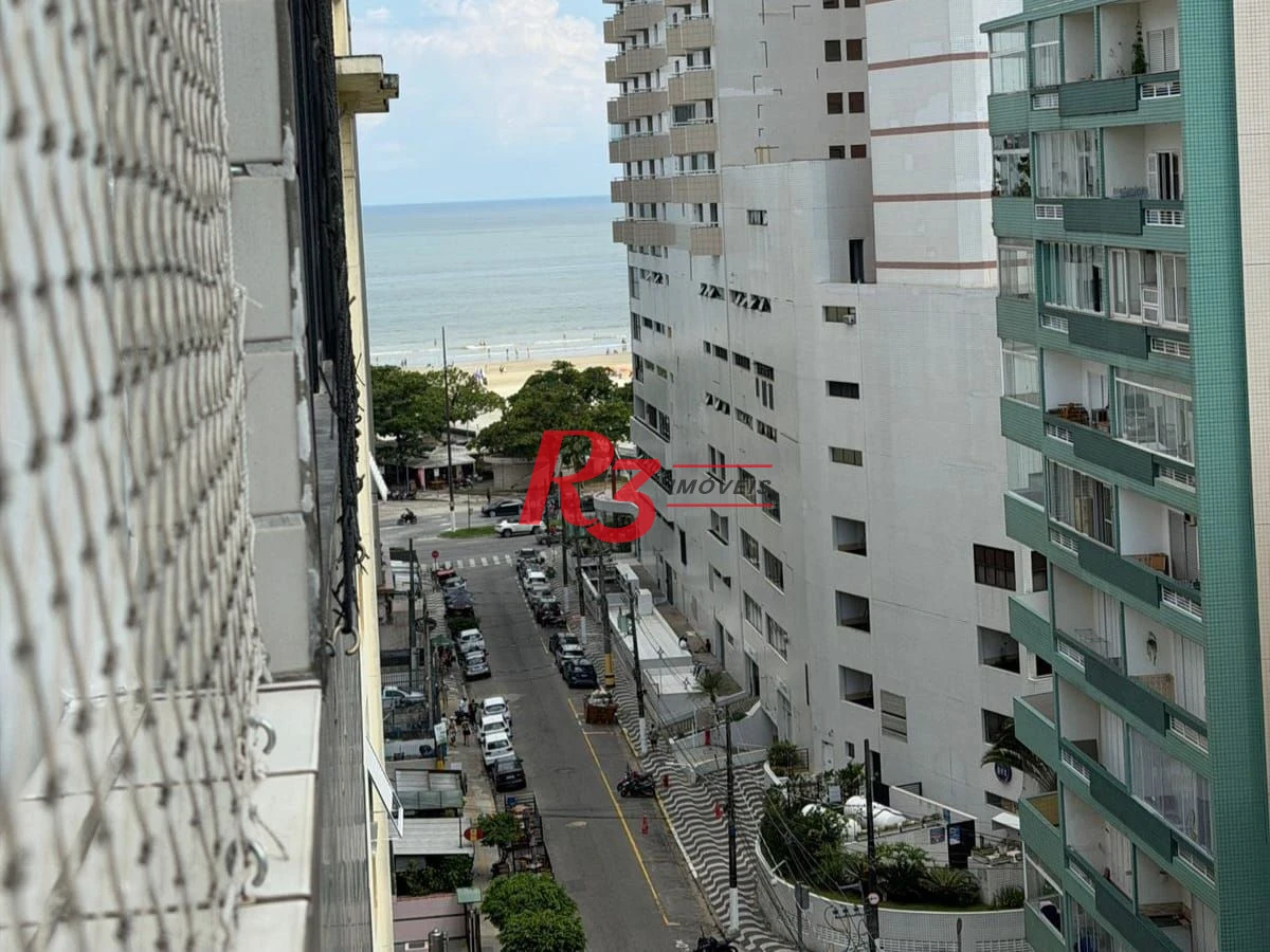 Apartamento com 1 dormitório, 66 m² - venda por R$ 480.000,00 ou aluguel por R$ 3.500,00/mês - Boqueirão - Santos/SP
