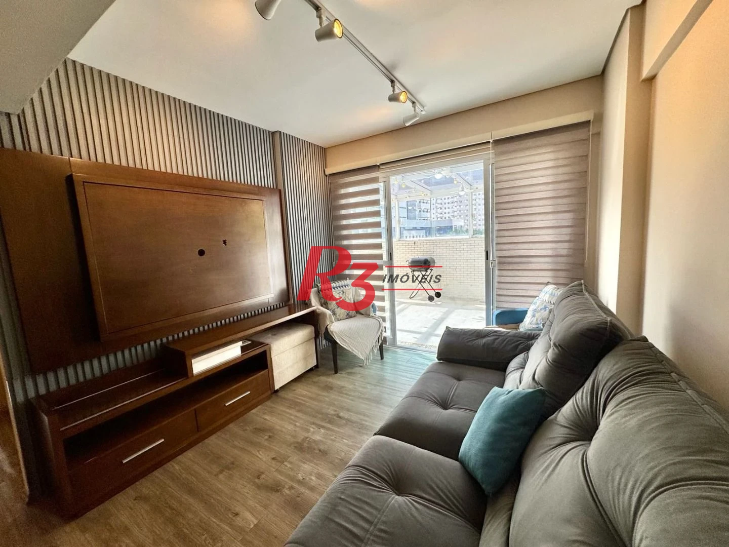 Apartamento Garden com 2 dormitórios, 84 m² - venda por R$ 1.380.000,00 ou aluguel por R$ 8.300,00/mês - Boqueirão - Santos/SP