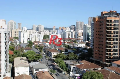 Apartamento com 2 dormitórios à venda, 94 m² por R$ 689.000,00 - Aparecida - Santos/SP