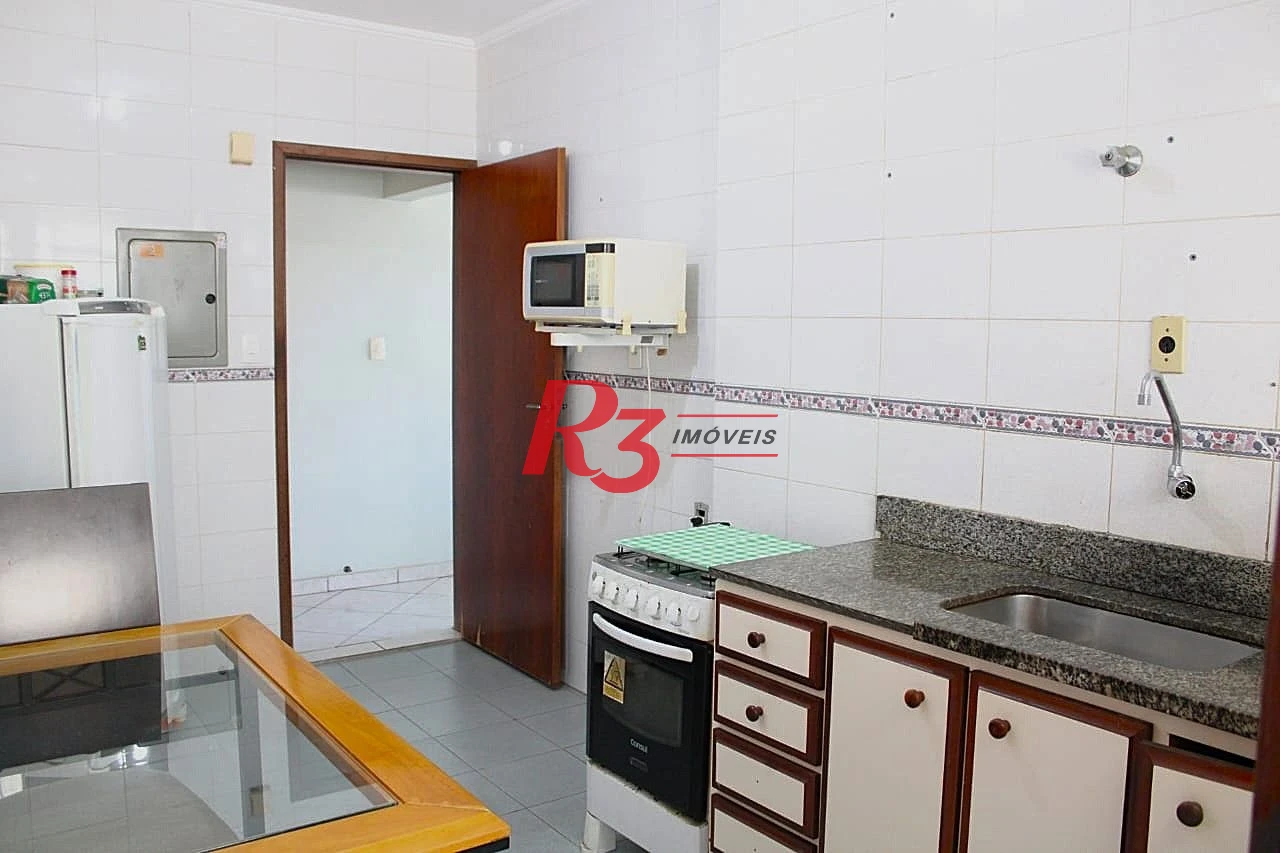 Apartamento com 2 dormitórios à venda, 94 m² por R$ 689.000,00 - Aparecida - Santos/SP