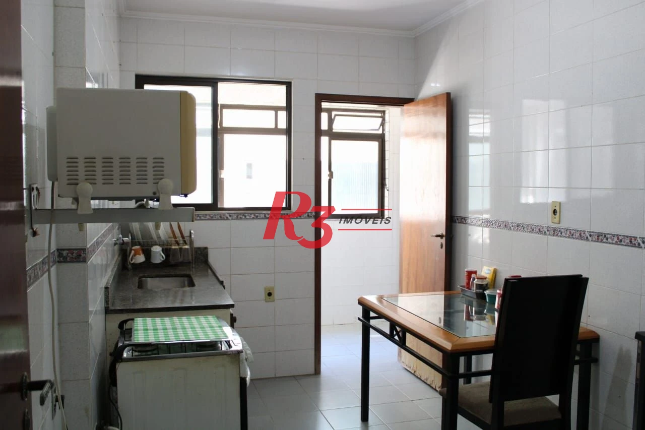 Apartamento com 2 dormitórios à venda, 94 m² por R$ 689.000,00 - Aparecida - Santos/SP