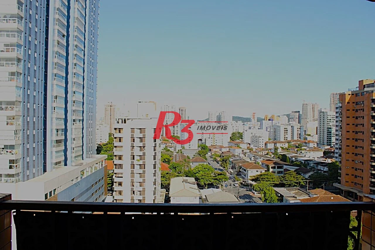 Apartamento com 2 dormitórios à venda, 94 m² por R$ 689.000,00 - Aparecida - Santos/SP