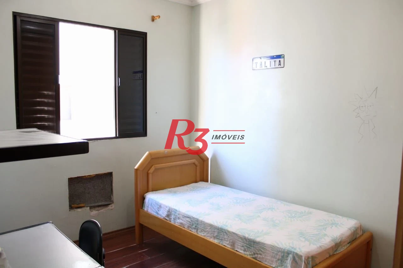 Apartamento com 2 dormitórios à venda, 94 m² por R$ 689.000,00 - Aparecida - Santos/SP