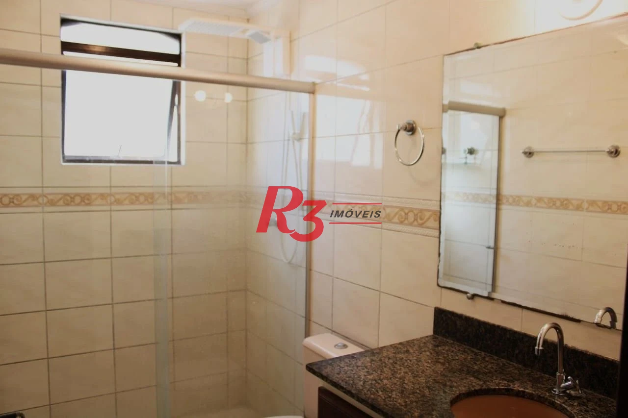 Apartamento com 2 dormitórios à venda, 94 m² por R$ 689.000,00 - Aparecida - Santos/SP