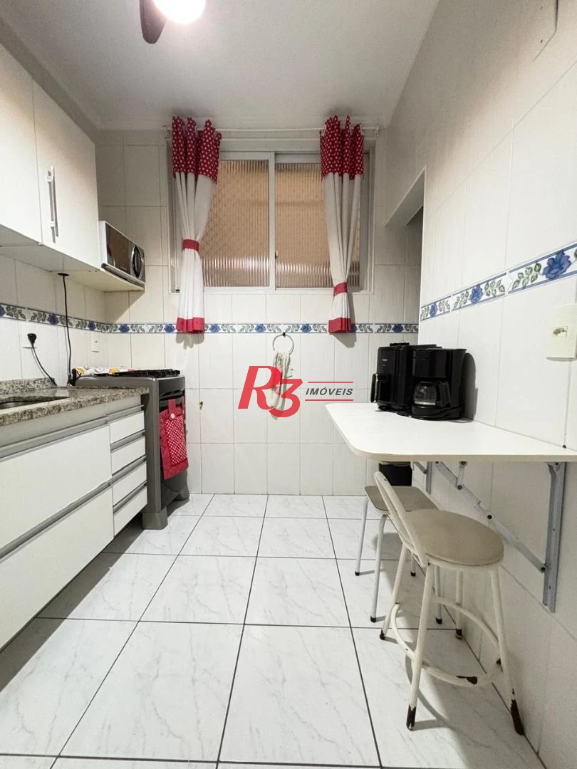 Apartamento para alugar, 64 m² por R$ 4.000,02/mês - Boqueirão - Santos/SP