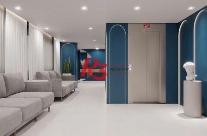 Apto Novo a Venda - R$ 450.000,00   Oportunidade para morar ou investir.   Macuco - Santos.