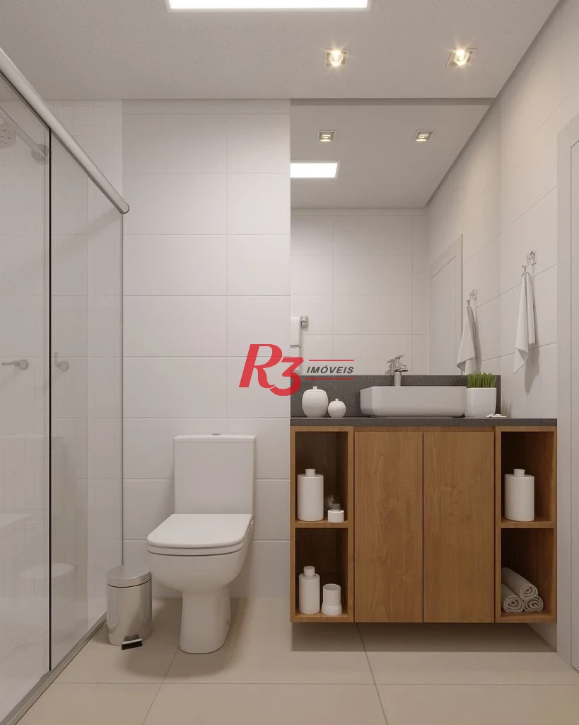 Apto Novo a Venda - R$ 450.000,00   Oportunidade para morar ou investir.   Macuco - Santos.