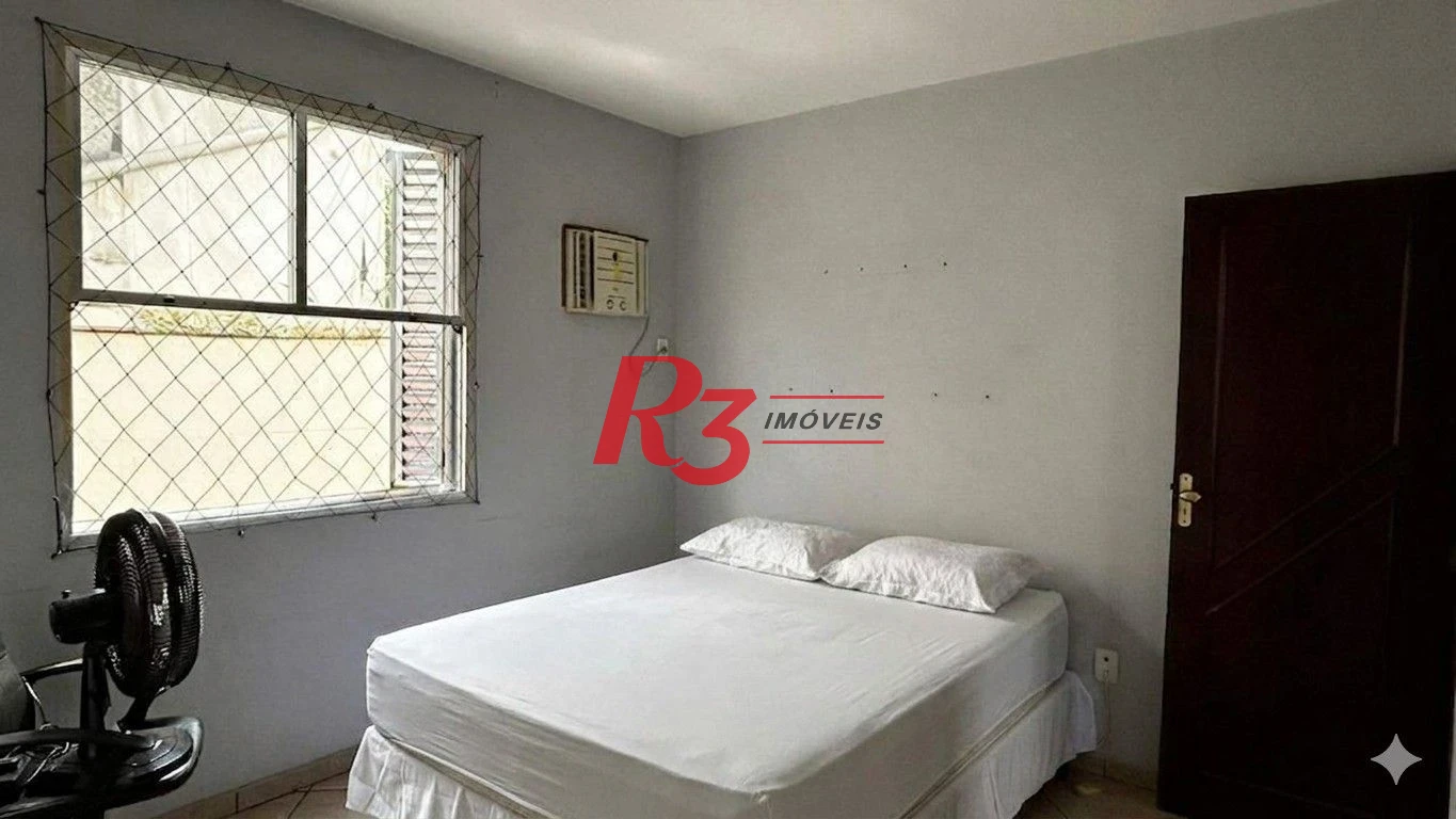 Apartamento com 2 dormitórios à venda, 60 m² por R$ 450.000,00 - Embaré - Santos/SP