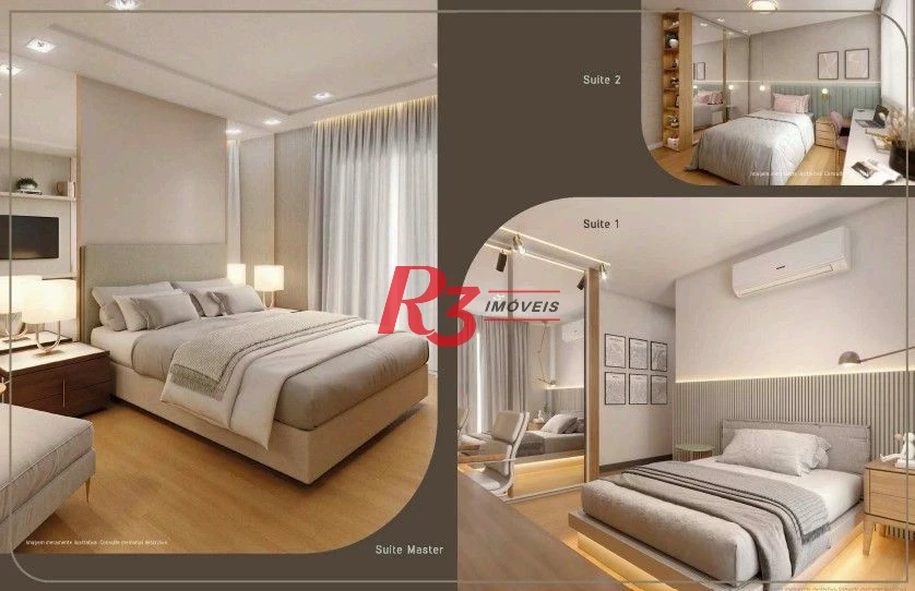 Apartamento com 3 suítes à venda, 234 m² por R$ 3.500.000 - Ponta da Praia - Santos/SP