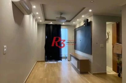 Apartamento para alugar, 54 m² por R$ 3.000,00/mês - Morro Nova Cintra - Santos/SP